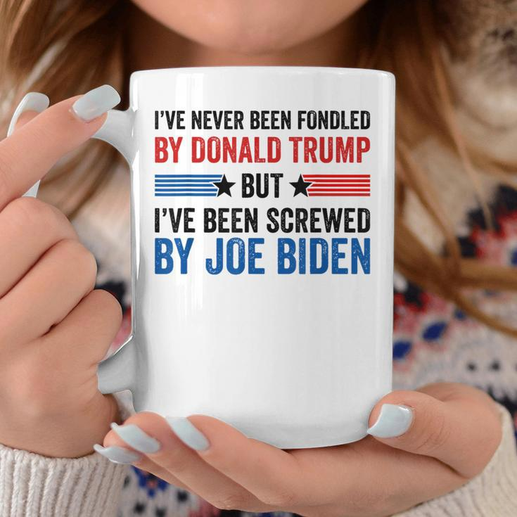 I've Never Been Fondled By Donald Trump But Joe Biden Coffee Mug Unique Gifts