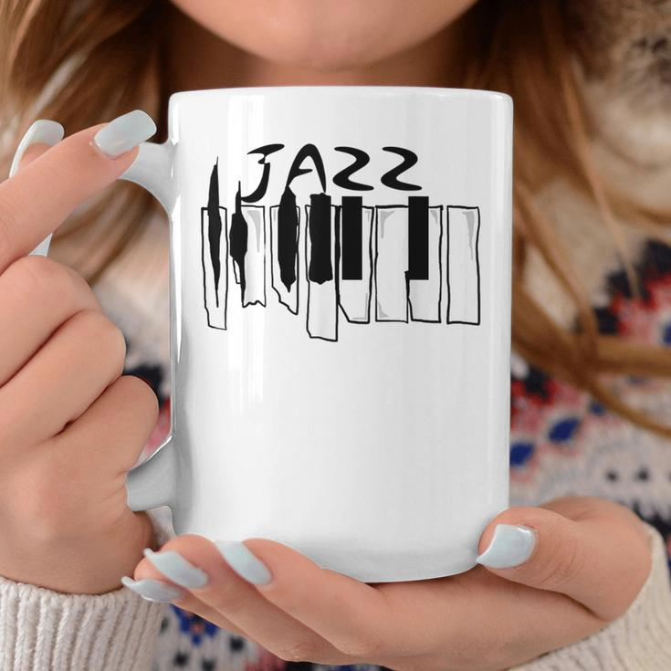 Jazz Lovers Jazz Piano Keys For Music Coffee Mug Unique Gifts