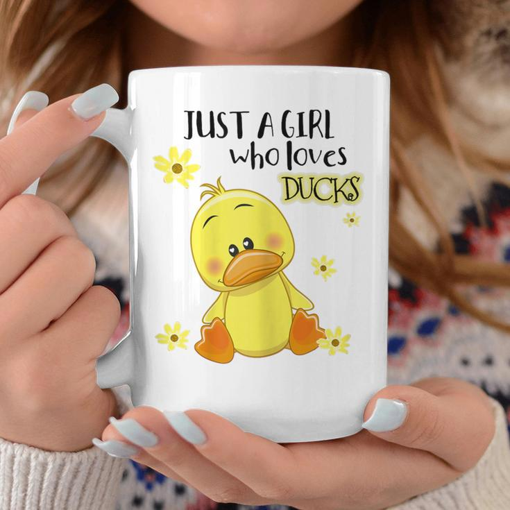 Just A Girl Who Loves Ducks Coffee Mug Unique Gifts