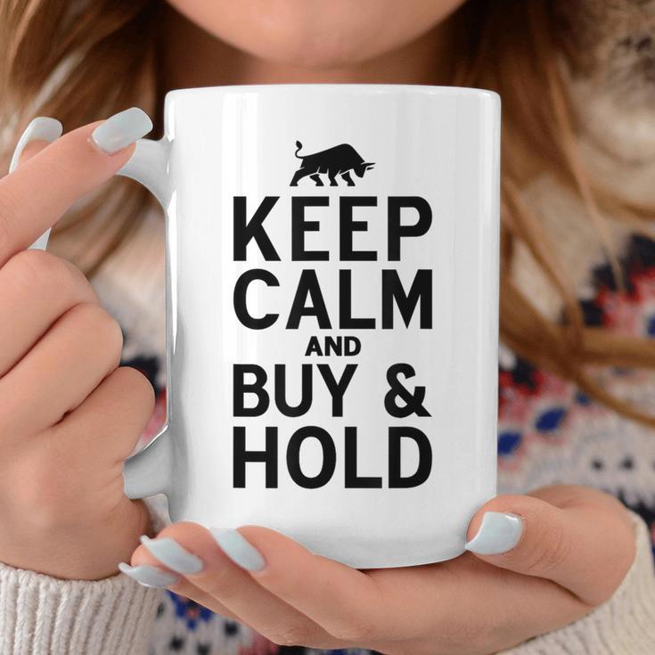 Keep Calm And Buy & Hold I Aktien Börse Tassen Lustige Geschenke