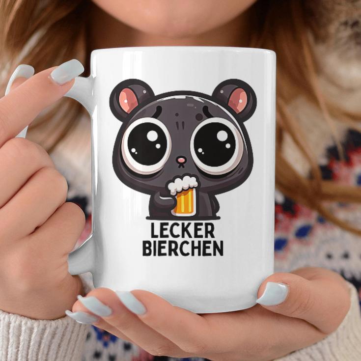 Lecker Bierchen Sad Hamster Meme Tassen Lustige Geschenke