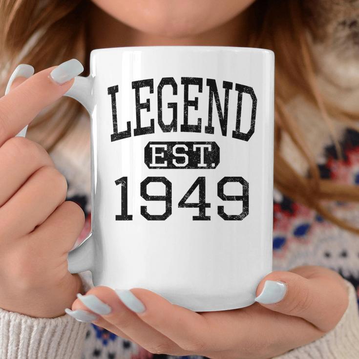 Legend Established 1949 Vintage Style Born 1949 Birthday Coffee Mug Unique Gifts