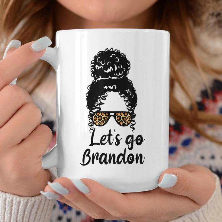 Let's Go Brandon Leopard Cheetah Sunglasses Idea Coffee Mug Unique Gifts