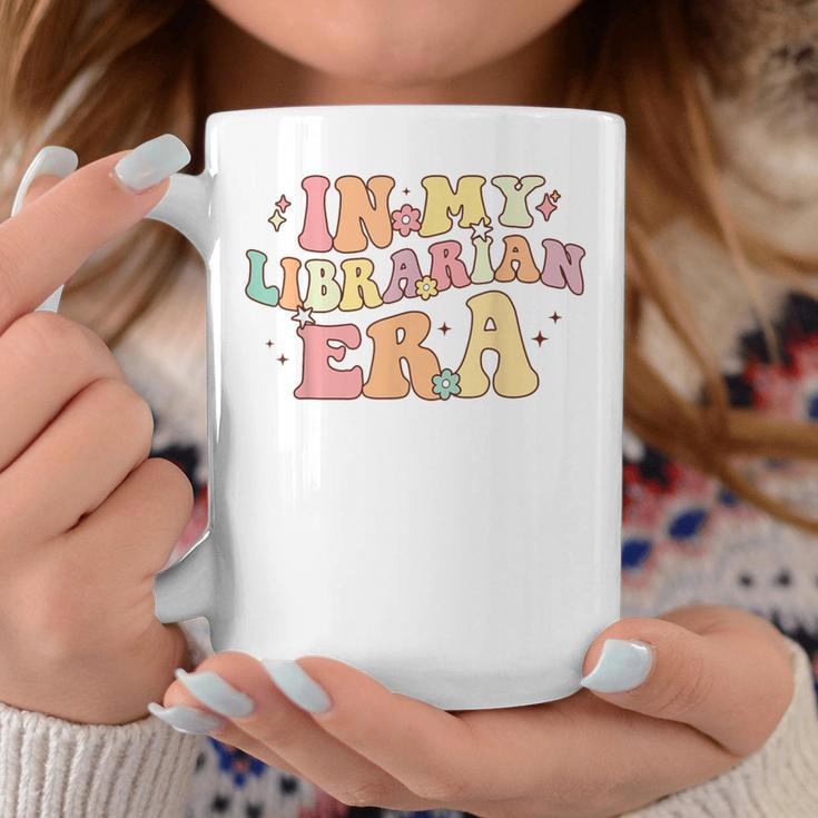 In My Librarian Era Retro Back To School Bookworm Book Lover Coffee Mug Unique Gifts