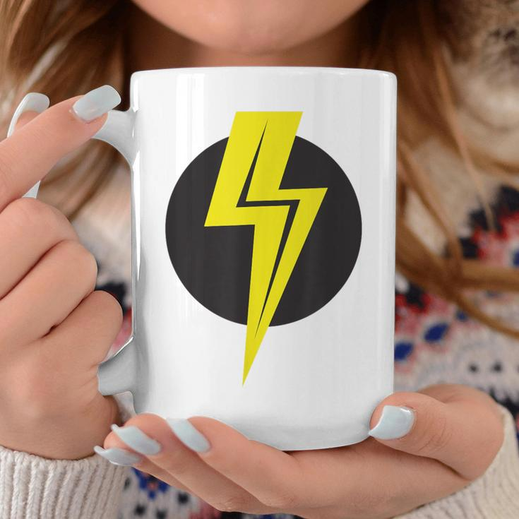 Lightning Bolt And CircleFor Boys And Girls Coffee Mug Unique Gifts