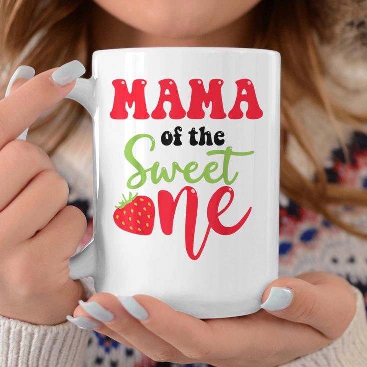 Mama Of The Sweet One Strawberry Summer First Birthday Coffee Mug Unique Gifts