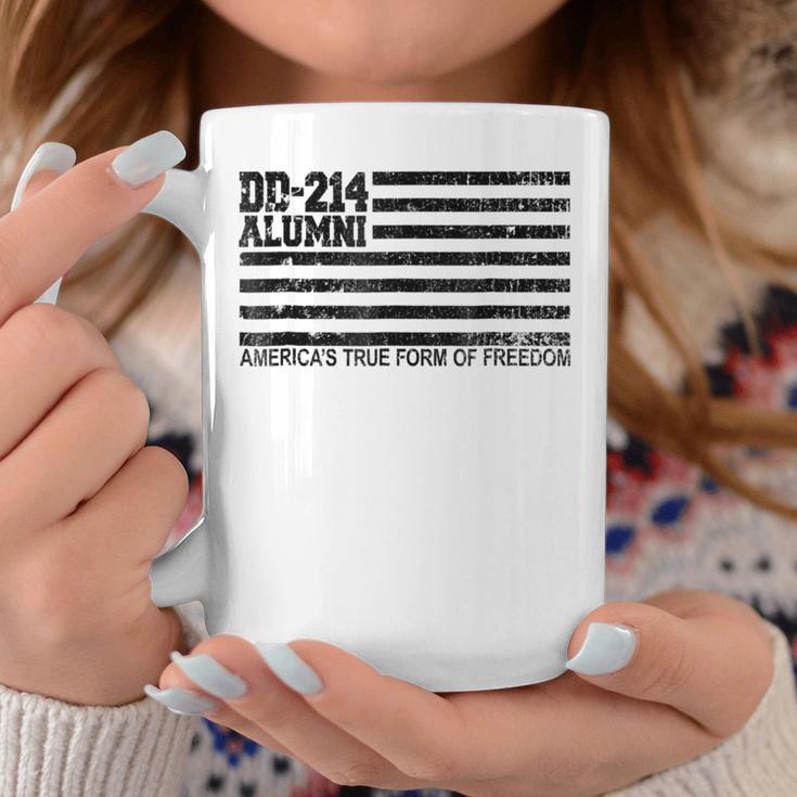 Military Dd214 Alumni Vintage FlagCoffee Mug Unique Gifts