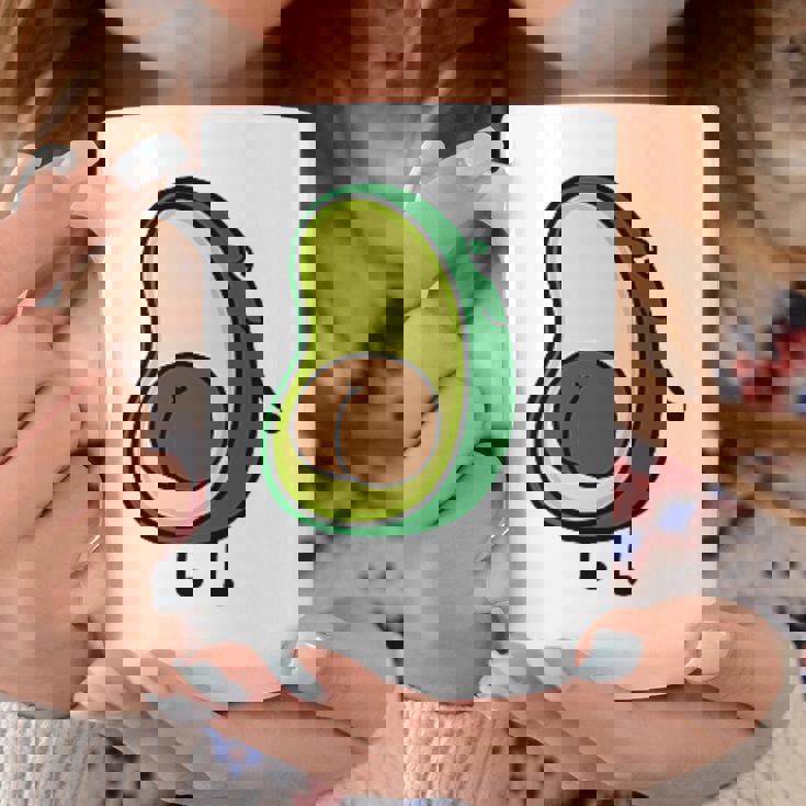 Motif Avocat Fruits Et Légumes Dessin Animé Amusant Kawaii Tasse Cadeaux drôles
