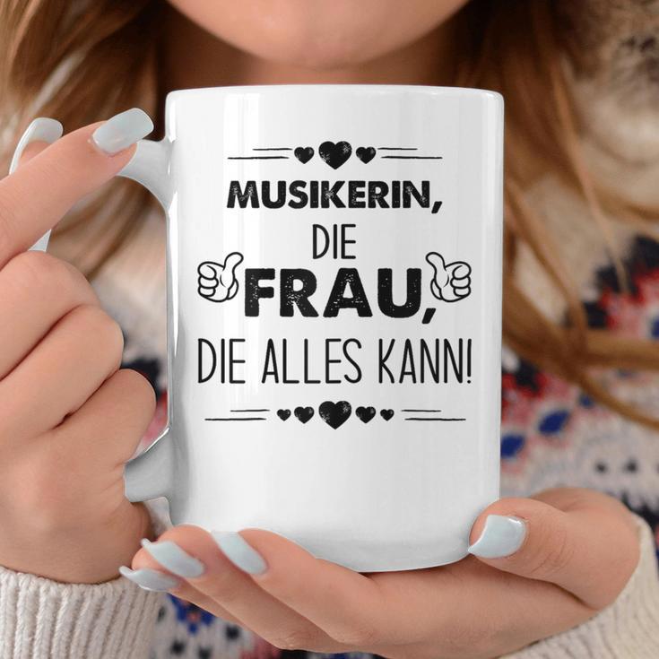 Musikerin Die Frau Die Alles Kann Spruch Tassen Lustige Geschenke