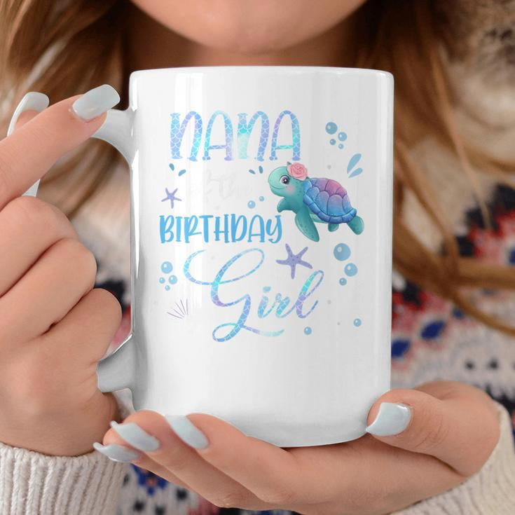 Nana Of The Birthday Girl Turtle Family Matching Party Squad Coffee Mug Unique Gifts