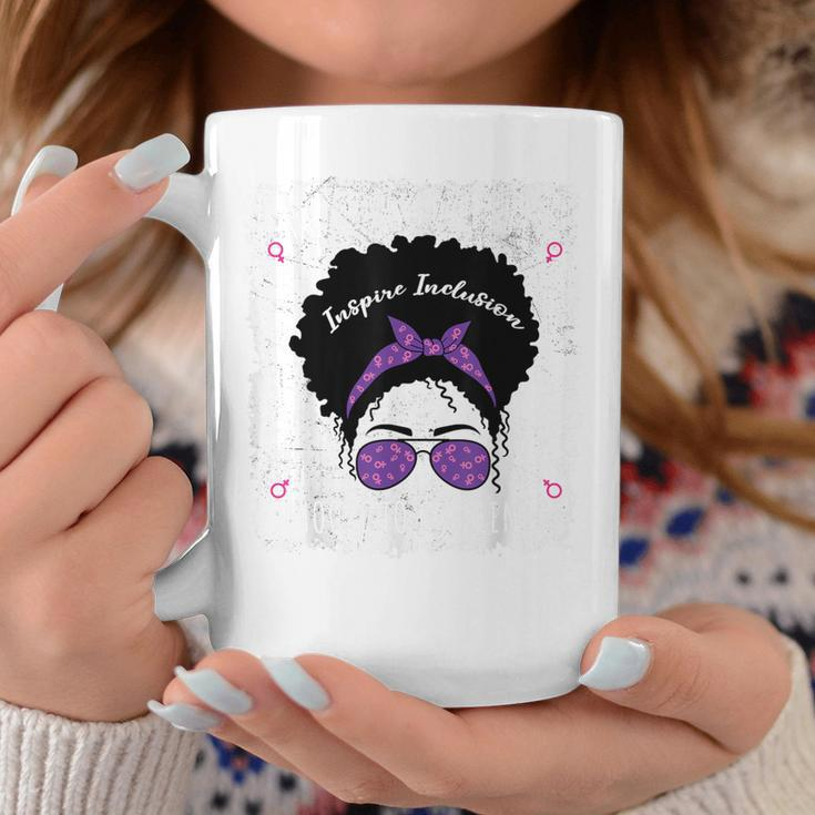 National Women's History Month 2024 History Month Messy Bun Coffee Mug Funny Gifts