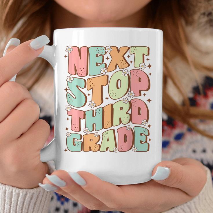 Next Stop Third Grade Cute Groovy Last Day Of 2Nd Grade Coffee Mug Unique Gifts