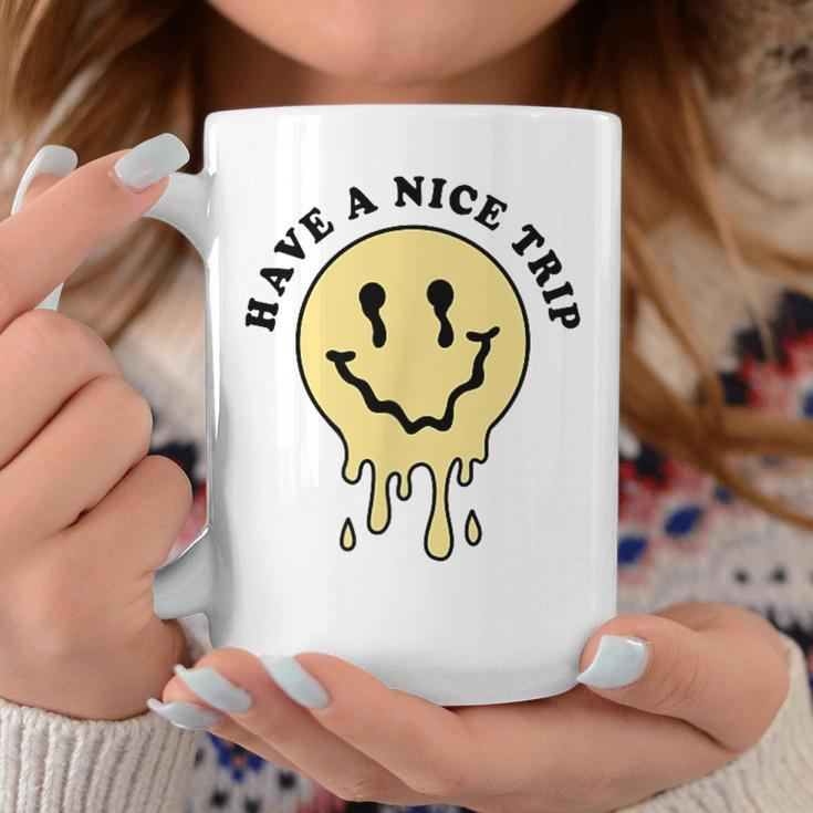 Have A Nice Trip Smoking Weed Cannabis Psychedelic Drug Coffee Mug Unique Gifts