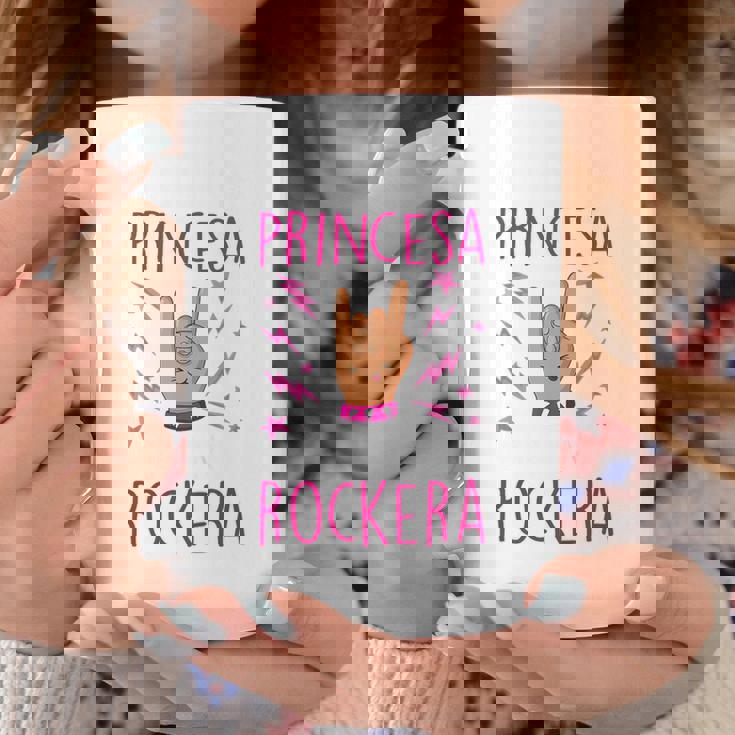 Niños No Soy Una Princesa Soy Una Rockera Taza de café Regalos divertidos