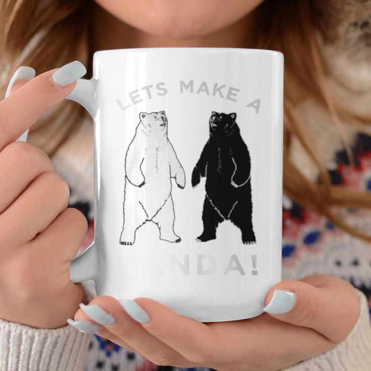 Lets Make A Panda Bear Graphic Coffee Mug Unique Gifts