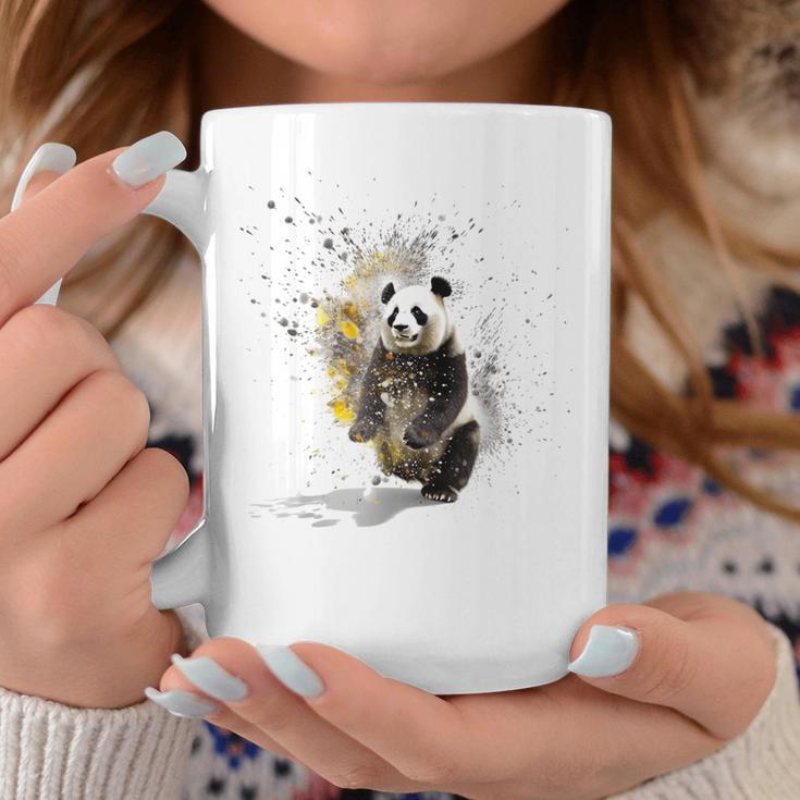 Panda Kunstwerk Tiermotiv Panda Tassen Lustige Geschenke