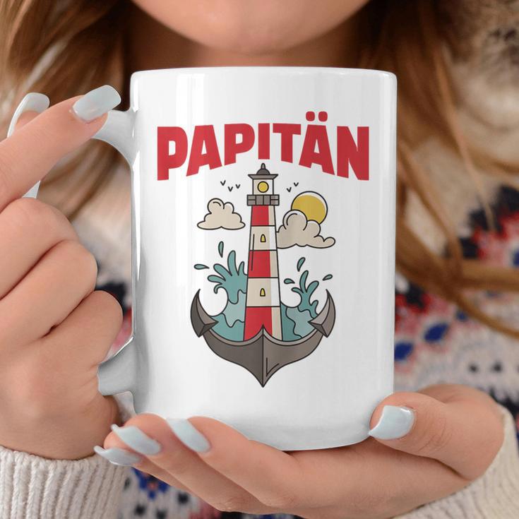 Papitänatertag Bester Papa Anker Leuchtturm Norden Kapitän Kapuzenjacke Tassen Lustige Geschenke