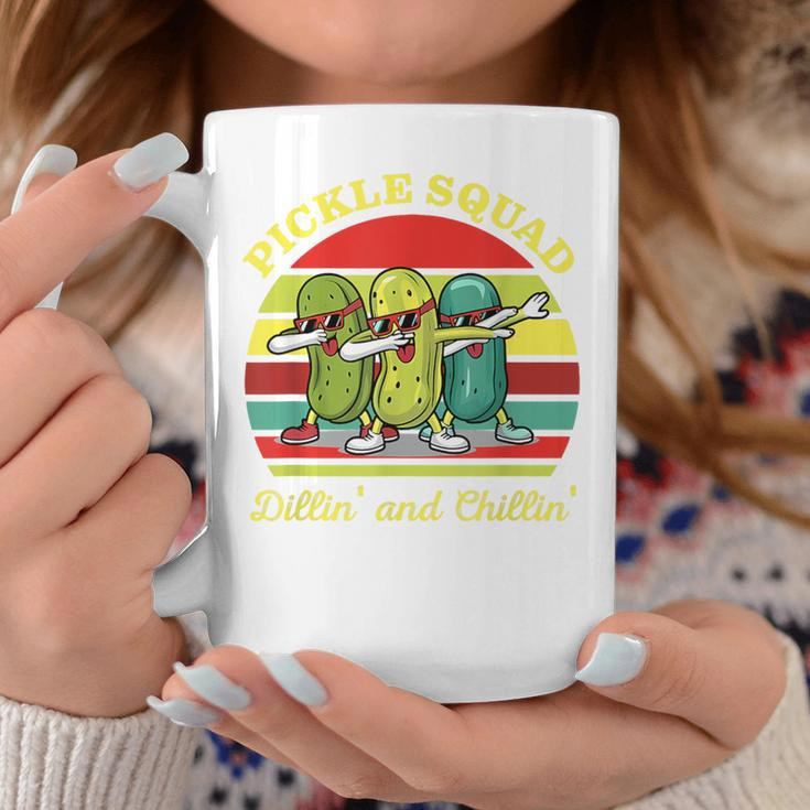 Pickle Squad Dillin' And Chillin' Apparel Coffee Mug Unique Gifts