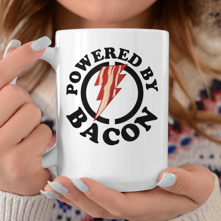 Powered By Bacon Bacon Lovers Powered By Bacon Coffee Mug Unique Gifts