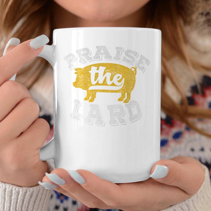 Praise The Lard Barbecue Fathers Day Coffee Mug Unique Gifts