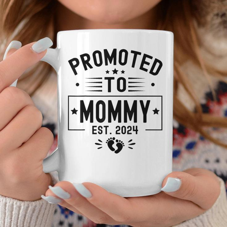Promoted To Mommy Est 2024 Soon To Be Mom New Mommy 2024 Coffee Mug Personalized Gifts