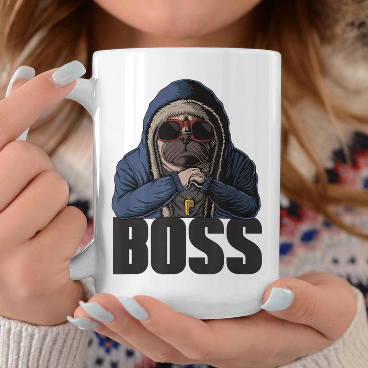 Pug Gangster Boss Dog Pug Dog Lover Pugs Coffee Mug Unique Gifts