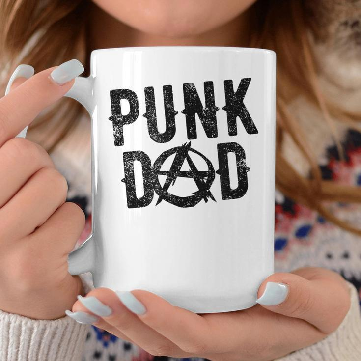 Punk Dad Punk Rock Is Not Dead Anarchy Misfit Father Coffee Mug Unique Gifts