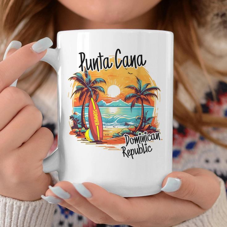 Punta Cana Dominican Republic Vacation Beach Family Trip Coffee Mug Funny Gifts