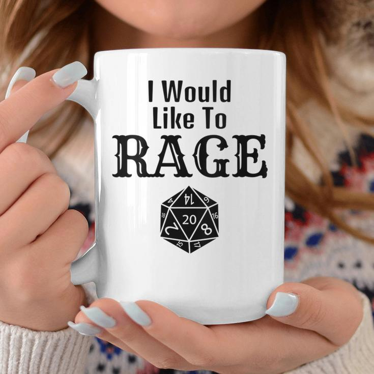 I Would Like To Rage Barbarian Dm Rpg Dice Game Coffee Mug Unique Gifts