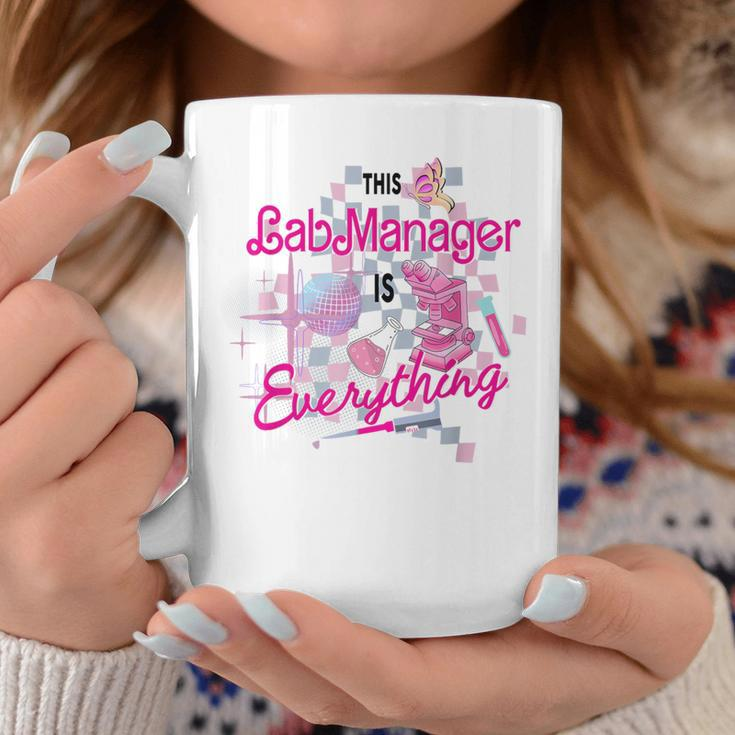 Retro This Lab Manager Is Everything Lab Week 2024 Coffee Mug Unique Gifts