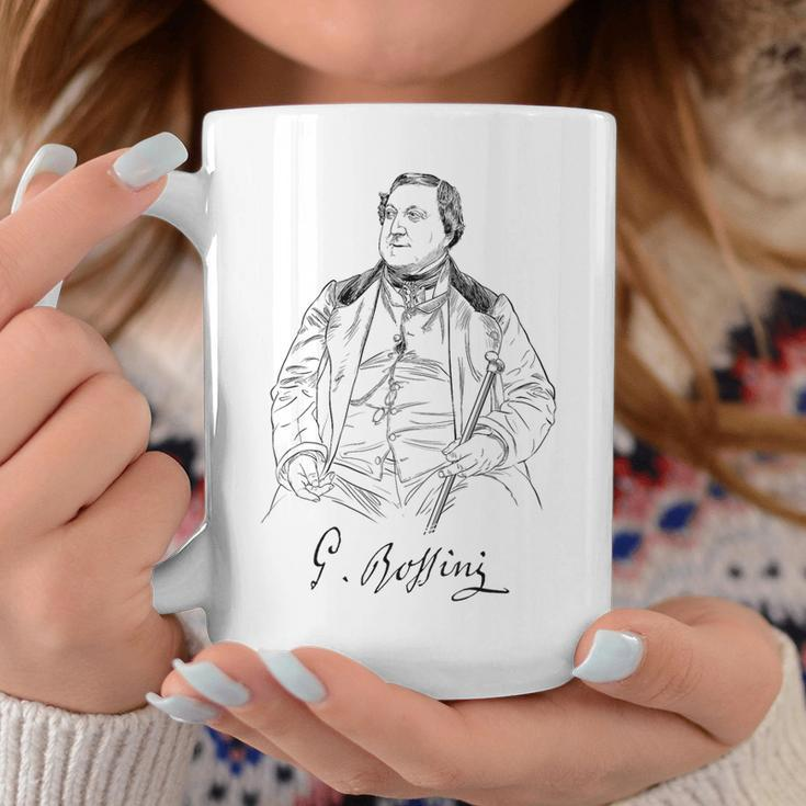 Rossini Italian Composer Opera Classical Music Coffee Mug Unique Gifts