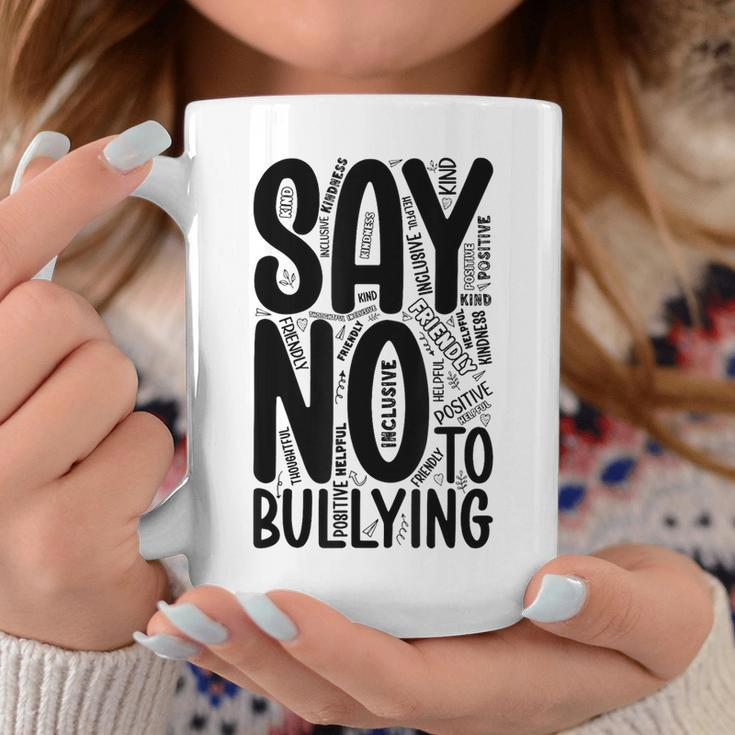 Say No To Bullying Anti Bully Teacher Kindness Unity Day Coffee Mug Funny Gifts