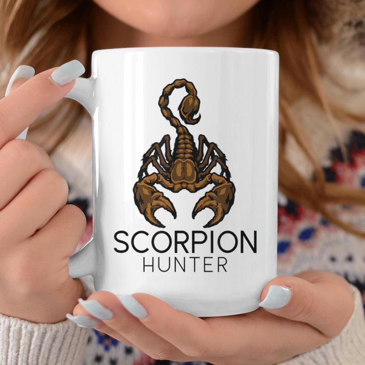 Scorpion Hunter Outdoor Hunting Mens Coffee Mug Unique Gifts