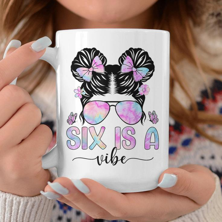 Six Is A Vibe 6 Year Old Girls 6Th Birthday Coffee Mug Unique Gifts