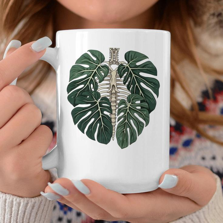 Skeleton Plant Body Nature Botanical Gardening Plant Lovers Coffee Mug Funny Gifts