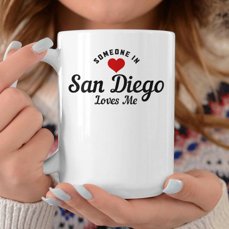 Someone In San Diego California Loves Me Pride Vintage Coffee Mug Unique Gifts