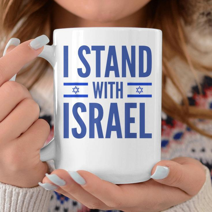 I Stand With Israel Israeli Flag Coffee Mug Unique Gifts