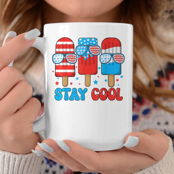 Stay Cool 4Th July Popsicle Usa Flag Boy Toddler Coffee Mug Unique Gifts