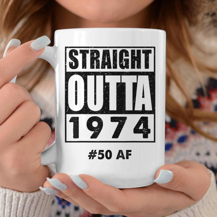 Straight Outta 1974 50 50Th Birthday Coffee Mug Funny Gifts