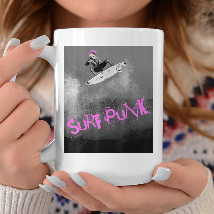 Surf Punk Violent Pink Coffee Mug Unique Gifts