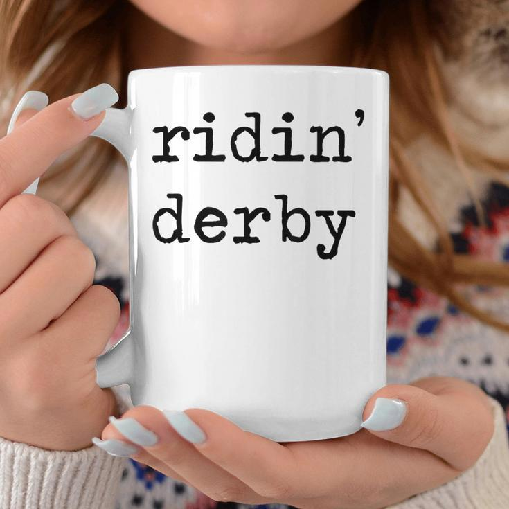 Talk Derby To Me Horse Racing Ridin Derby 2024 Women Coffee Mug Funny Gifts