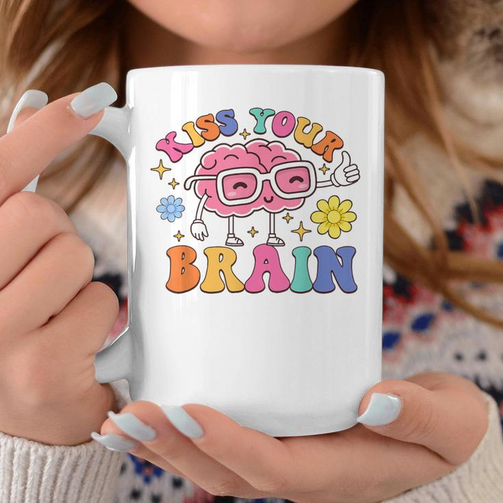 Teacher Life Kiss Your Brain Sped Teacher Students Coffee Mug Unique Gifts