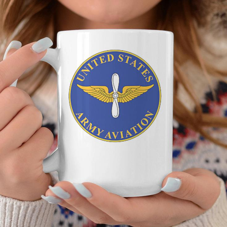US Army Aviation Branch Insignia Veteran Veterans Day Coffee Mug Unique Gifts