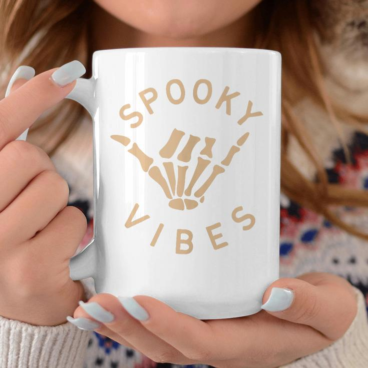 Vintage Spooky Vibes Trick-Or-Treat Scary Horror Coffee Mug Unique Gifts