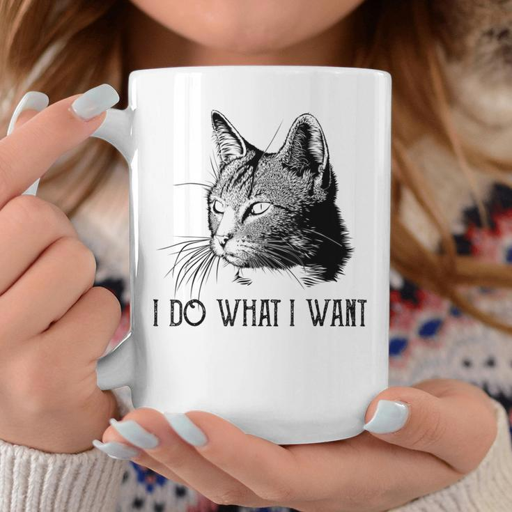 I Do What I Want Quote Cat Women Girls Ns Coffee Mug Unique Gifts