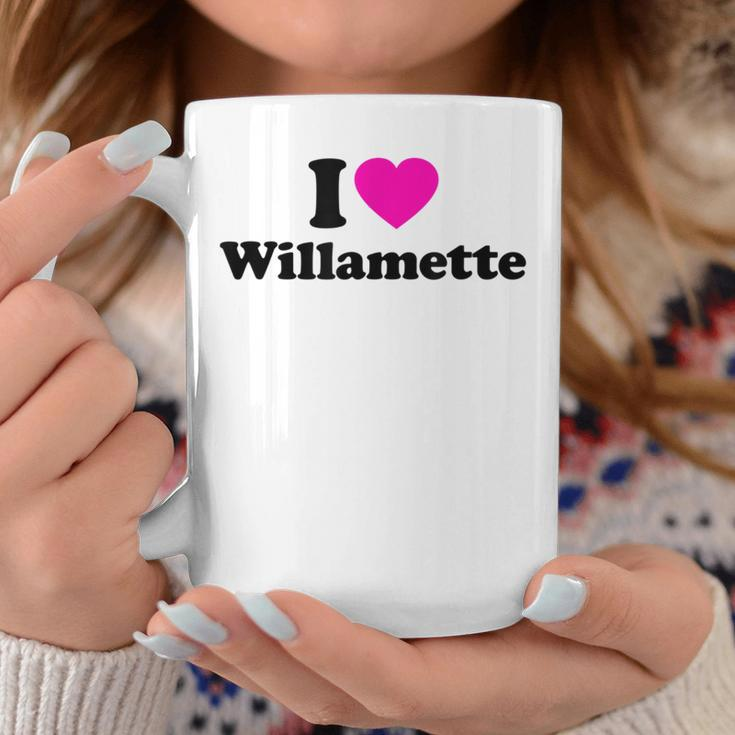 Willamette Love Heart College University Alumni Coffee Mug Unique Gifts
