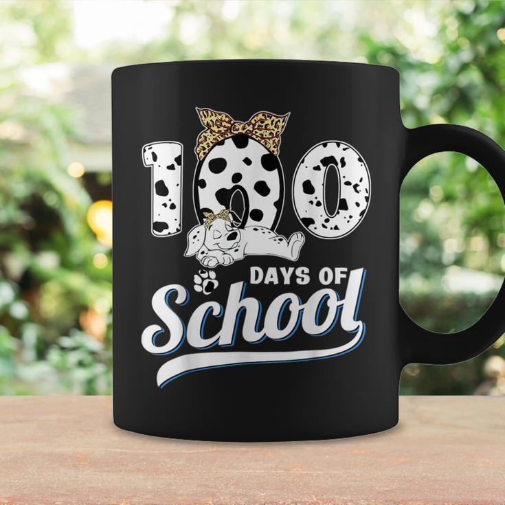 100 Days Of School Dalmatian Dog Boys Girls 100 Days Smarter Coffee Mug Gifts ideas