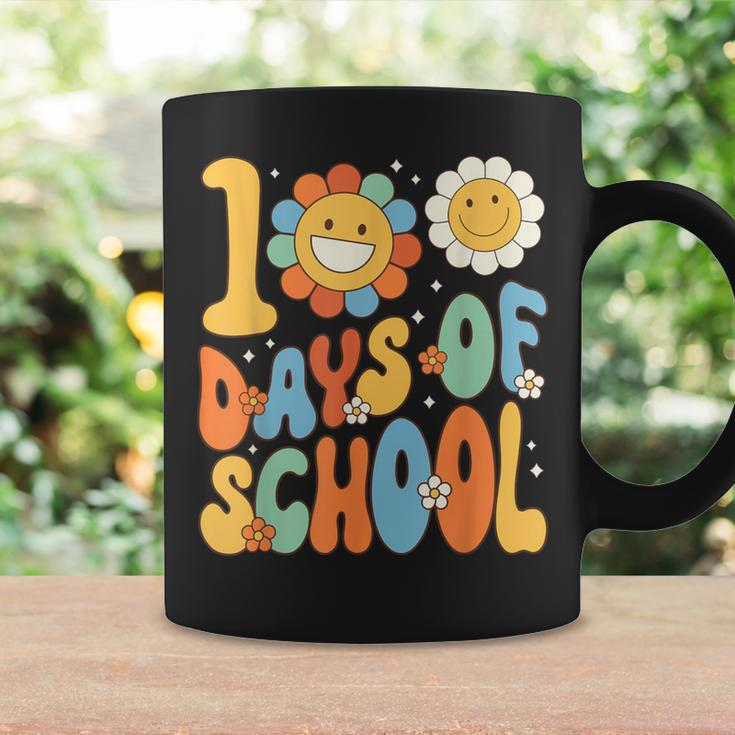 100 Days Of School Groovy 100Th Day Of School Teacher Coffee Mug Gifts ideas