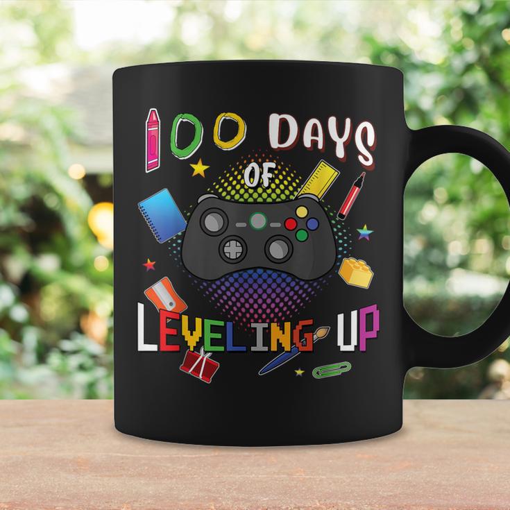 100 Days Of School Leveling Up Video Gamer 100Th Day Coffee Mug Gifts ideas