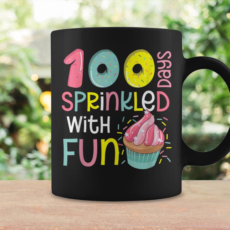 100 Days Sprinkled With Fun Cupcake 100Th Day Of School Girl Coffee Mug Gifts ideas